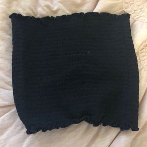 BLACK TUBE TOP